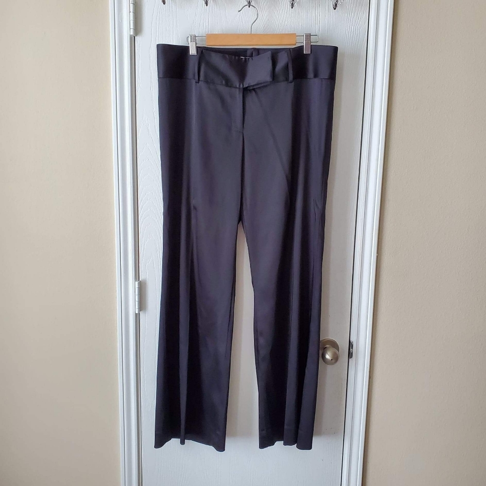 Antonio Melani Maxine Fit Wide Leg Satin P…